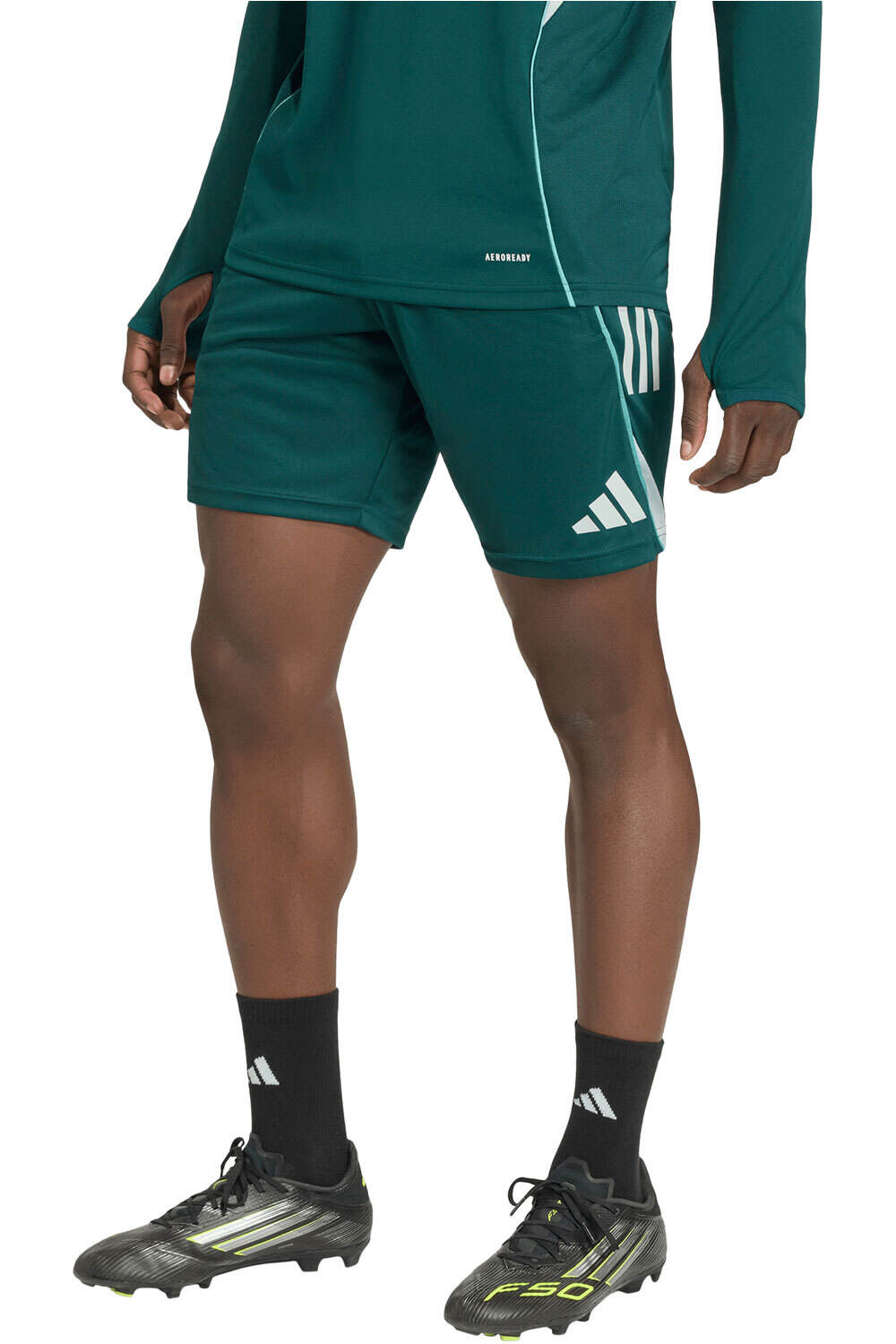 adidas pantalones fútbol oficiales ENTRENAMIENTO ARSENAL TIRO 25 COMPET vista frontal