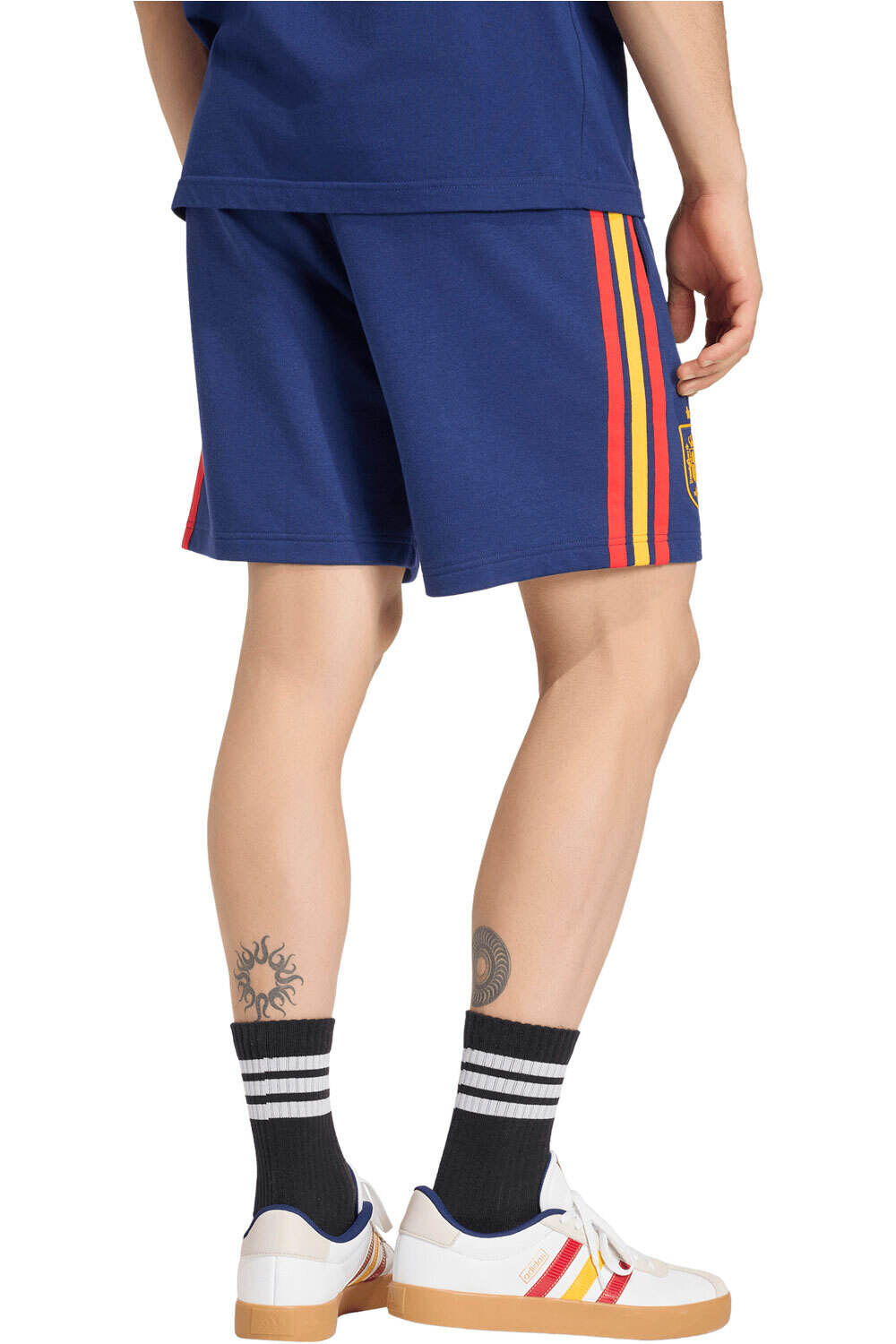 adidas pantalones fútbol oficiales ESPAA DNA vista trasera