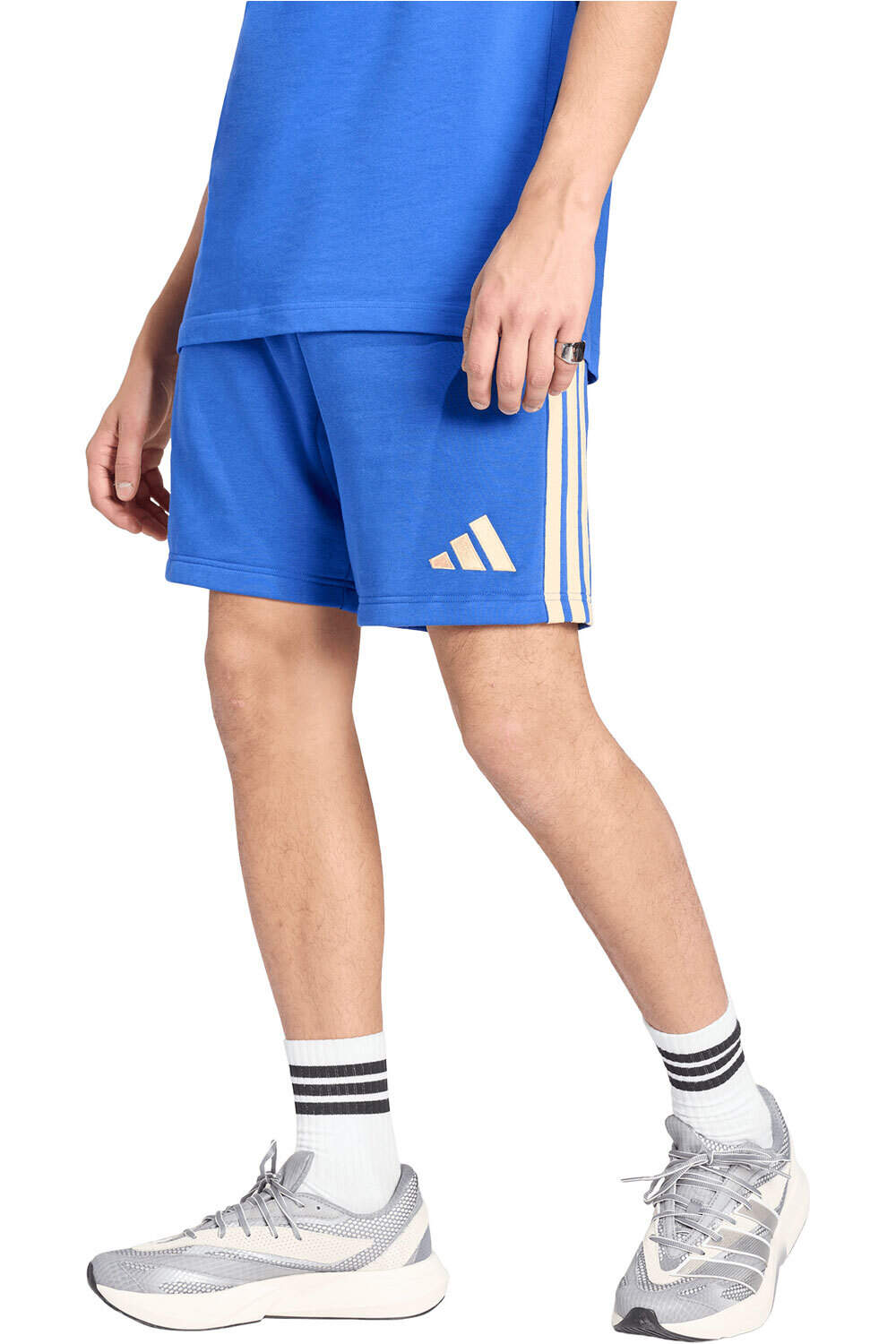 adidas pantalones fútbol oficiales ITALIA DNA vista frontal