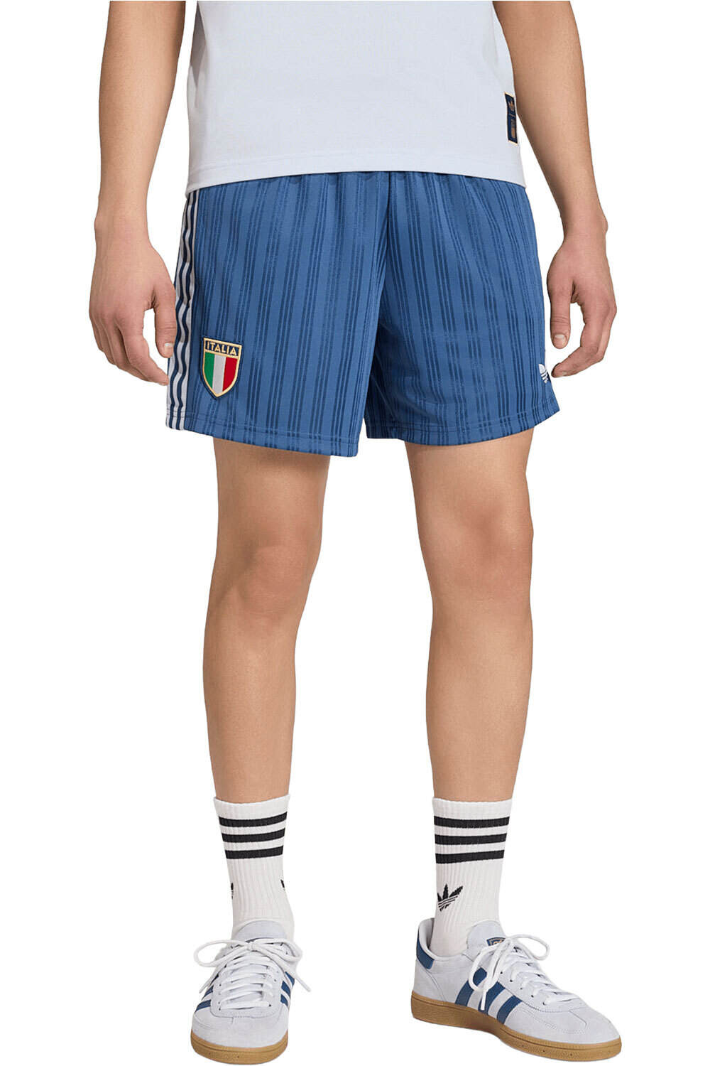 adidas pantalones fútbol oficiales ITALY ORIGINALS vista frontal
