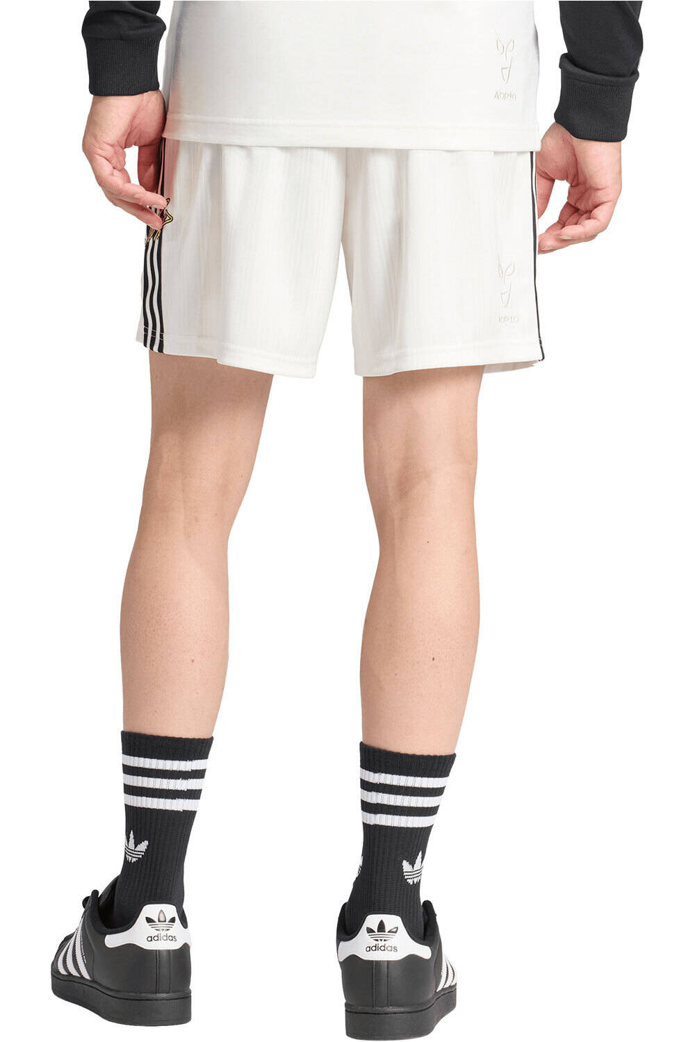 adidas pantalones fútbol oficiales JUVENTUS 26 OG SHO vista trasera