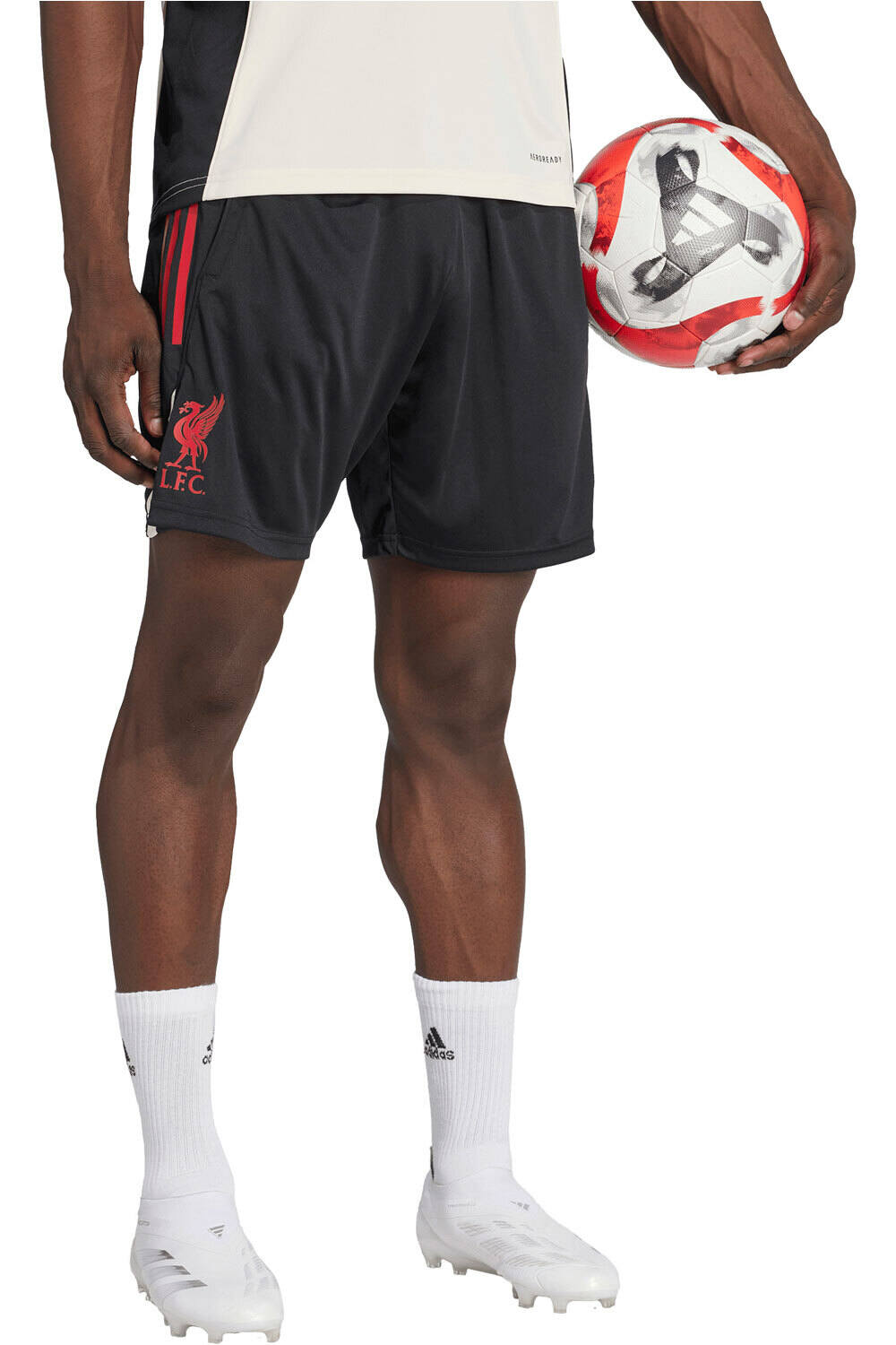 adidas pantalones fútbol oficiales LIVERPOOL 26 TR SHO vista frontal