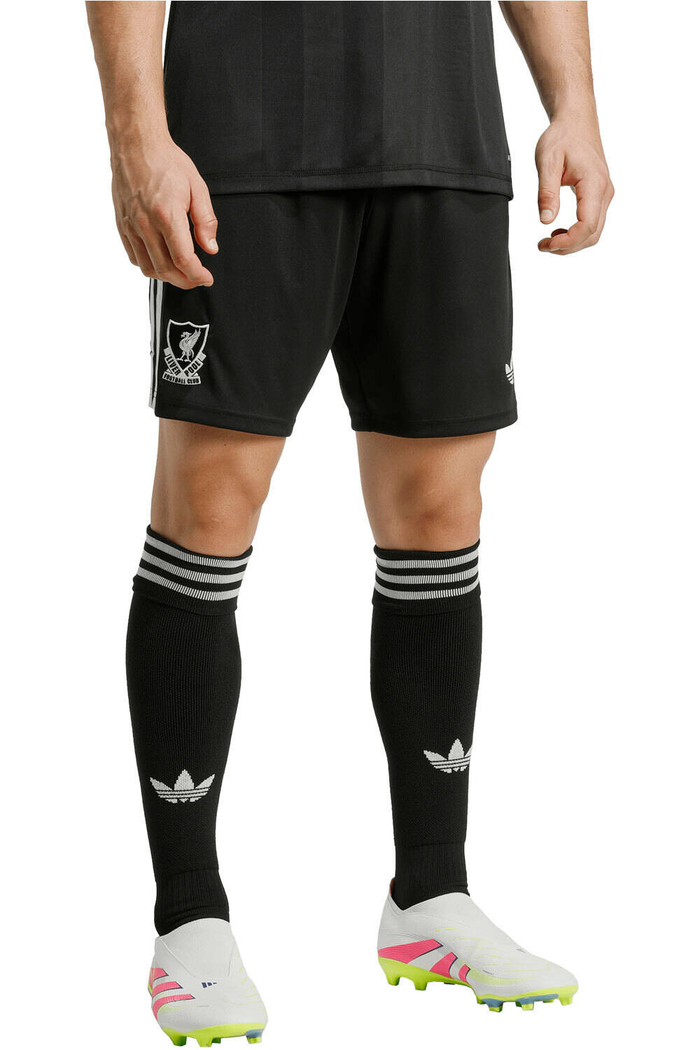 adidas pantalones fútbol oficiales LIVERPOOL FC 25/26 THIRD GOALKEEPER vista frontal