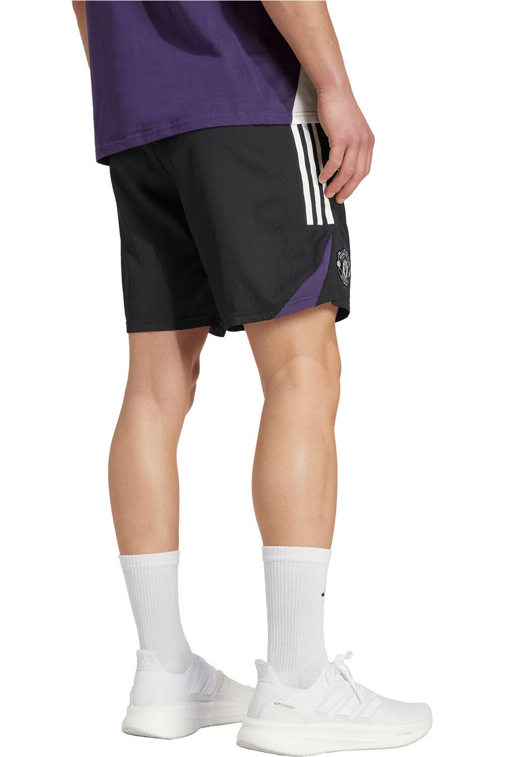 adidas pantalones fútbol oficiales M.UNITED 26 DT SHO vista trasera