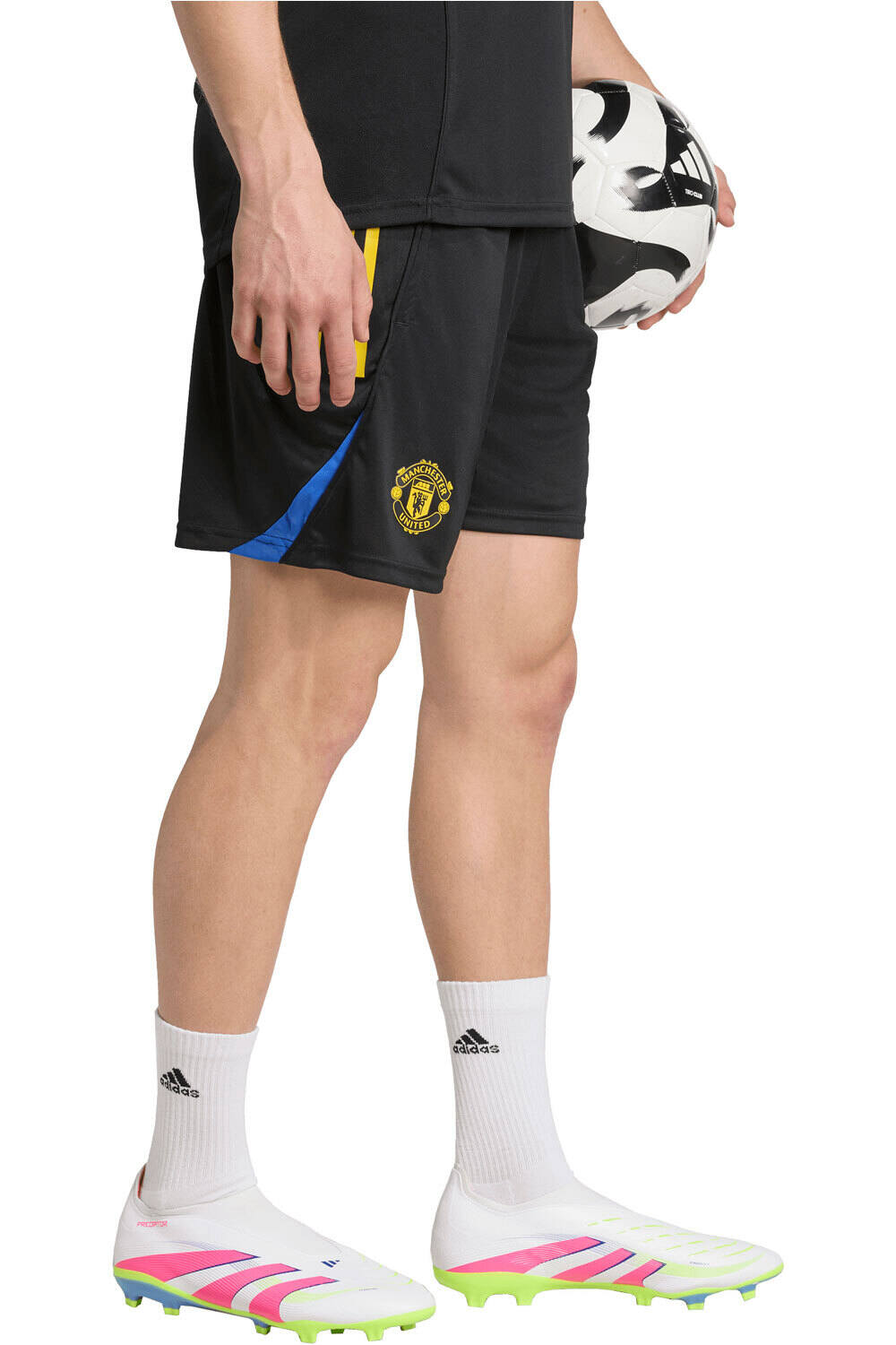 adidas pantalones fútbol oficiales M.UNITED 26 EU TR SHO vista detalle