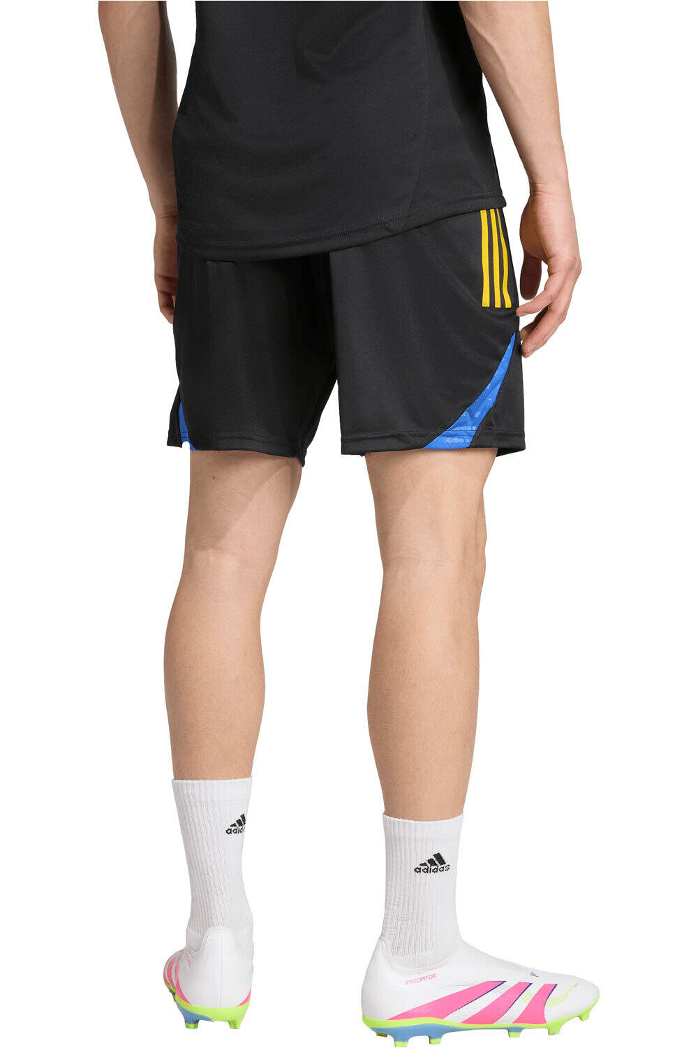 adidas pantalones fútbol oficiales M.UNITED 26 EU TR SHO vista trasera