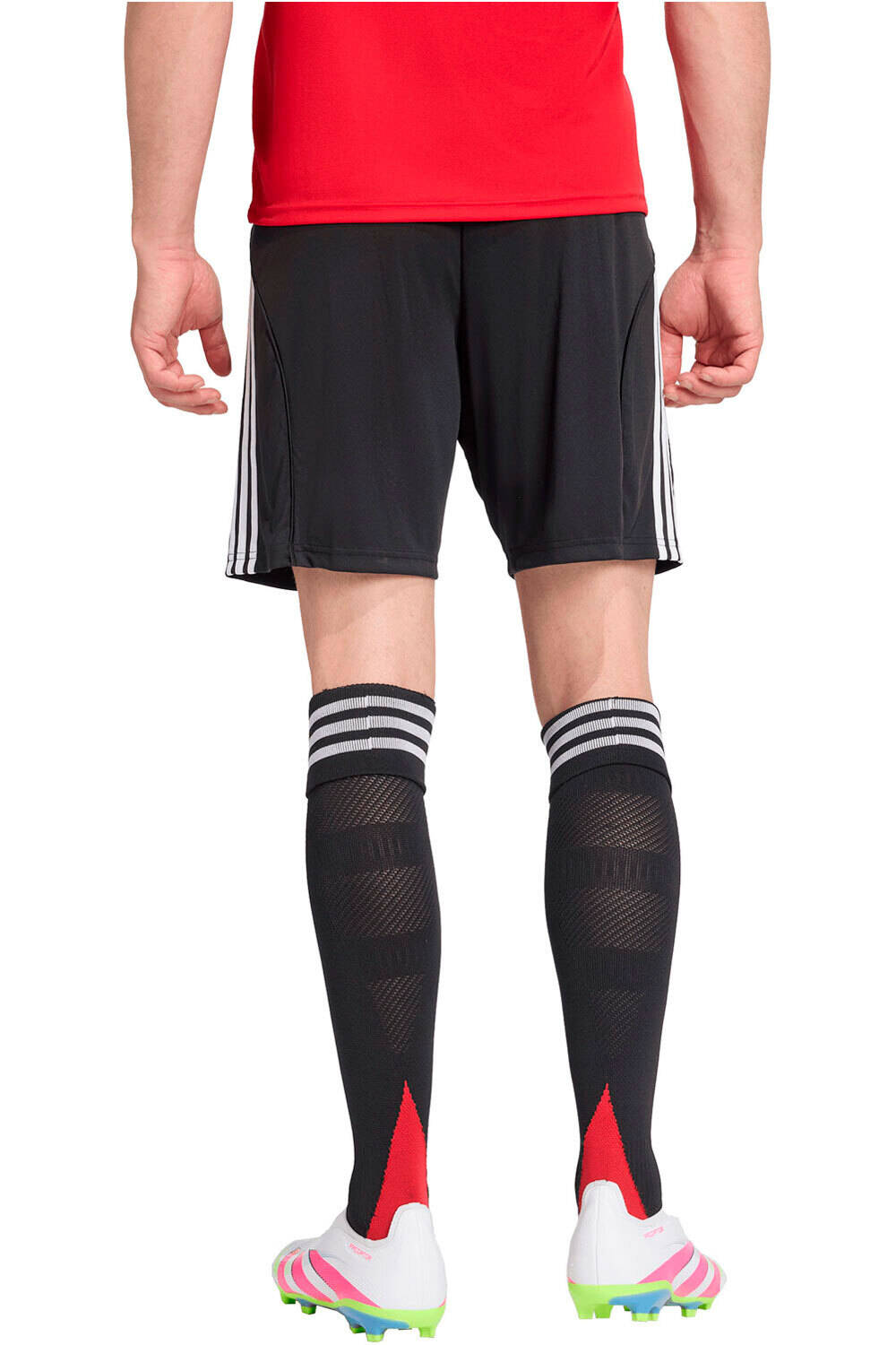 adidas pantalones fútbol oficiales M.UNITED 26 H SHO vista trasera