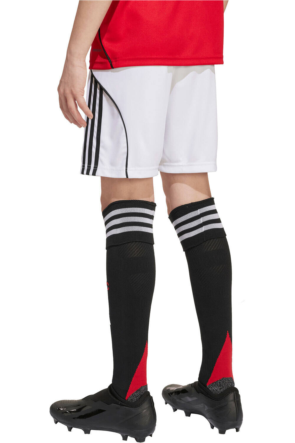 adidas pantalones fútbol oficiales niño 1 EQUIPACIN MANCHESTER UNITED 25/26 vista trasera