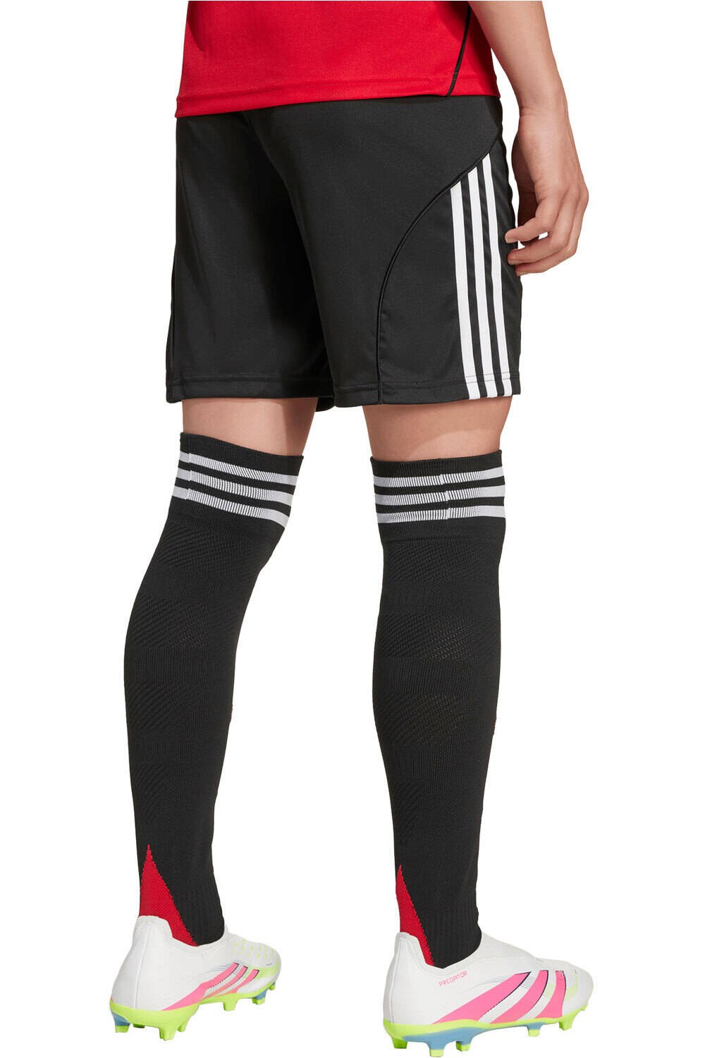 adidas pantalones fútbol oficiales niño 1 EQUIPACIN MANCHESTER UNITED 25/26 vista trasera