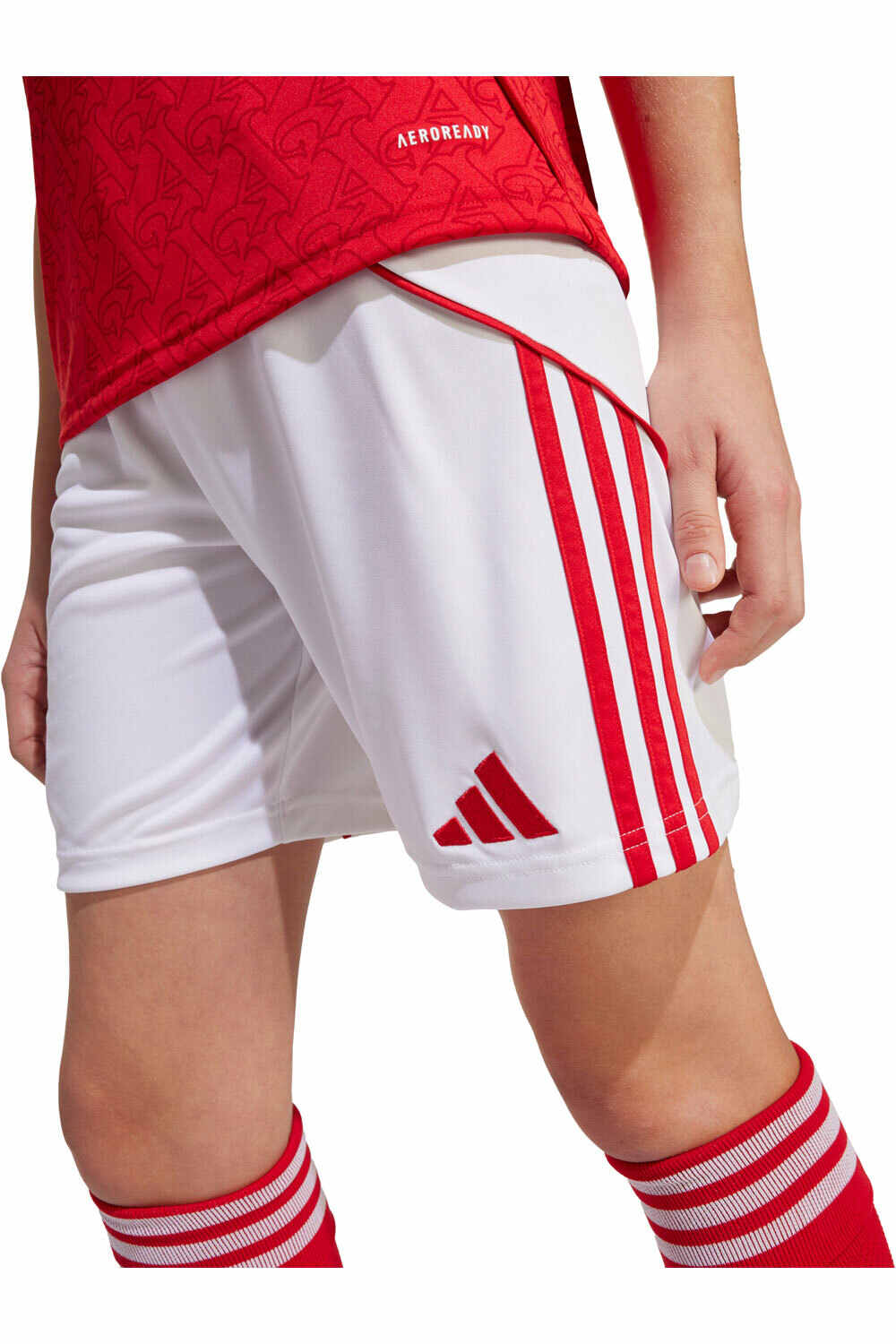 adidas pantalones fútbol oficiales niño ARSENAL 26 H SHO Y vista detalle