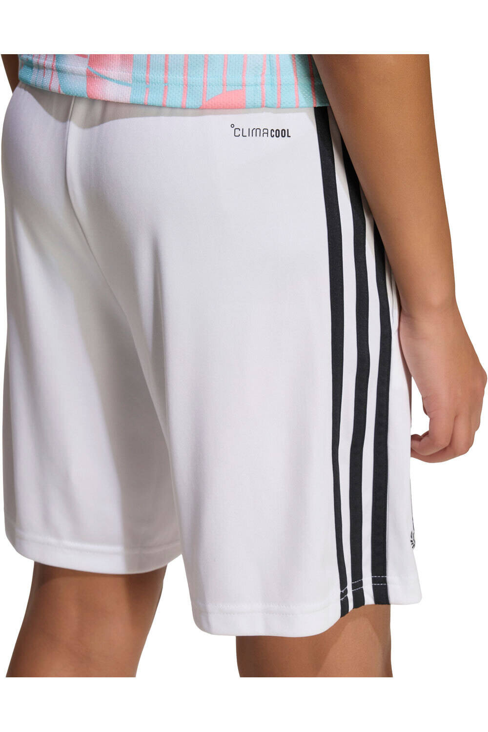 adidas pantalones fútbol oficiales niño BELGICA 26 SEGUNDA EQUIPACION 03