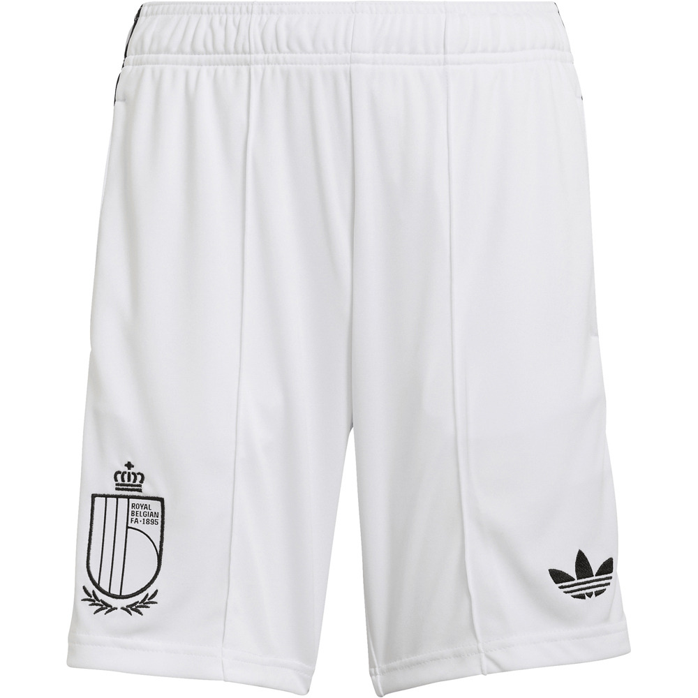 adidas pantalones fútbol oficiales niño BELGICA 26 SEGUNDA EQUIPACION 04