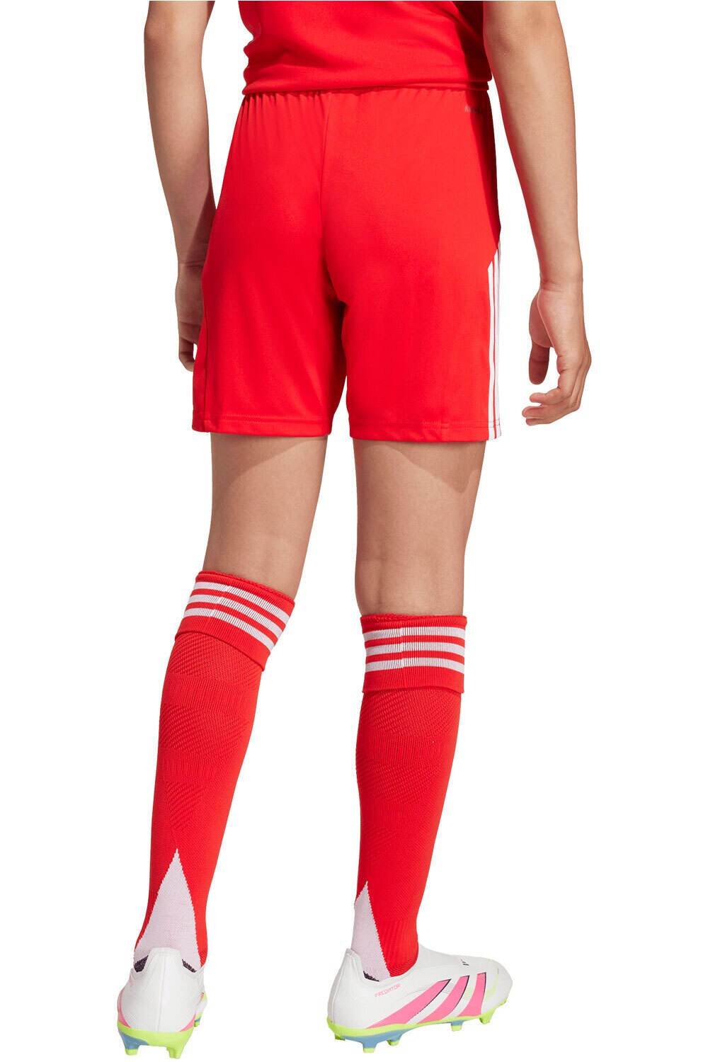 adidas pantalones fútbol oficiales niño B.MUNICH 26 H SHO Y vista trasera