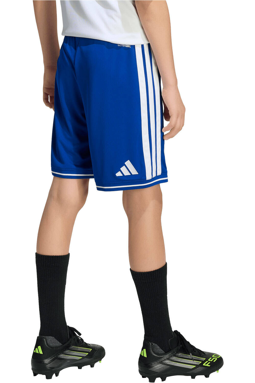 adidas pantalones fútbol oficiales niño EPO H SHO Y vista trasera