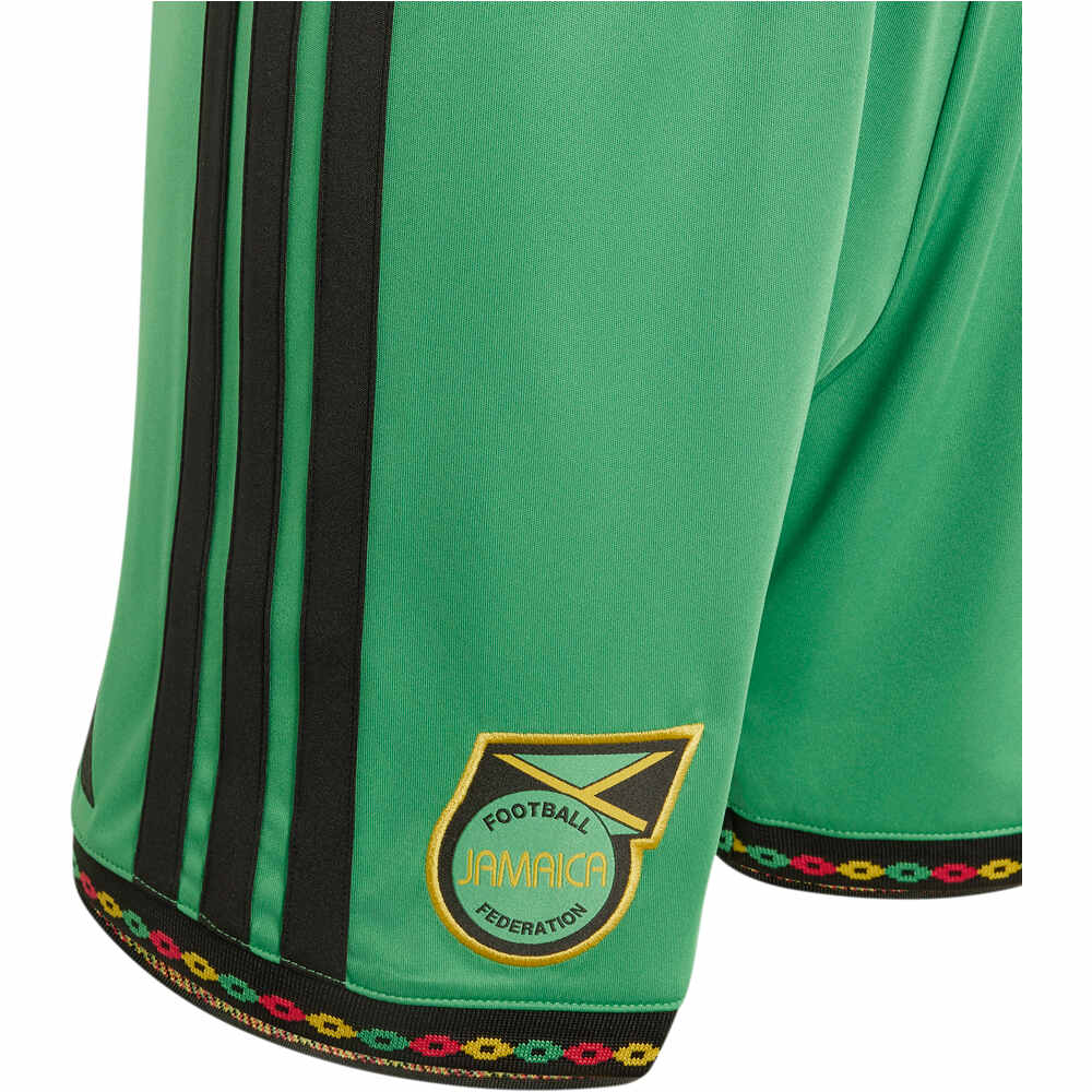 adidas pantalones fútbol oficiales niño JAMAICA 26 HOME SHORT vista detalle