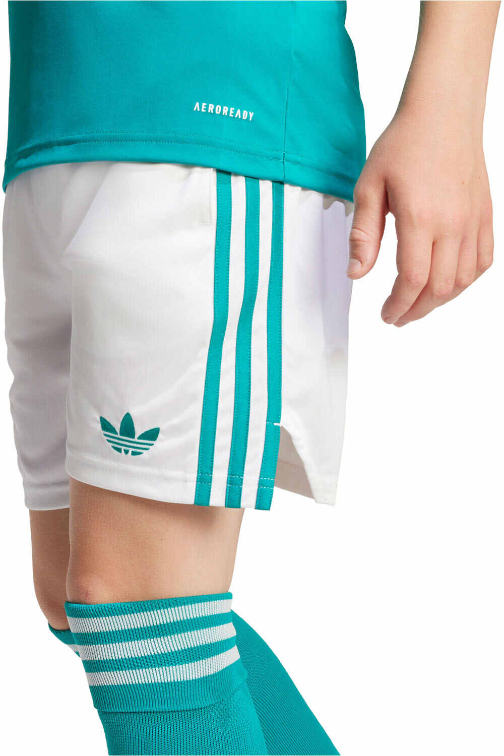 adidas pantalones fútbol oficiales niño LIVERPOOL FC 25/26 THIRD KIDS vista detalle