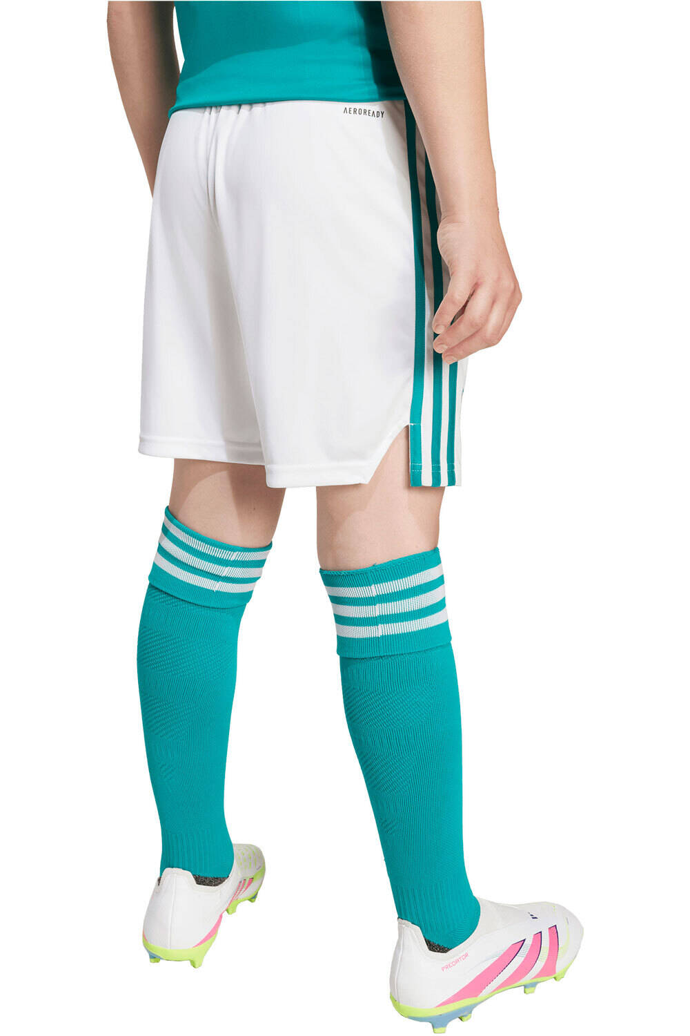 adidas pantalones fútbol oficiales niño LIVERPOOL FC 25/26 THIRD KIDS vista trasera