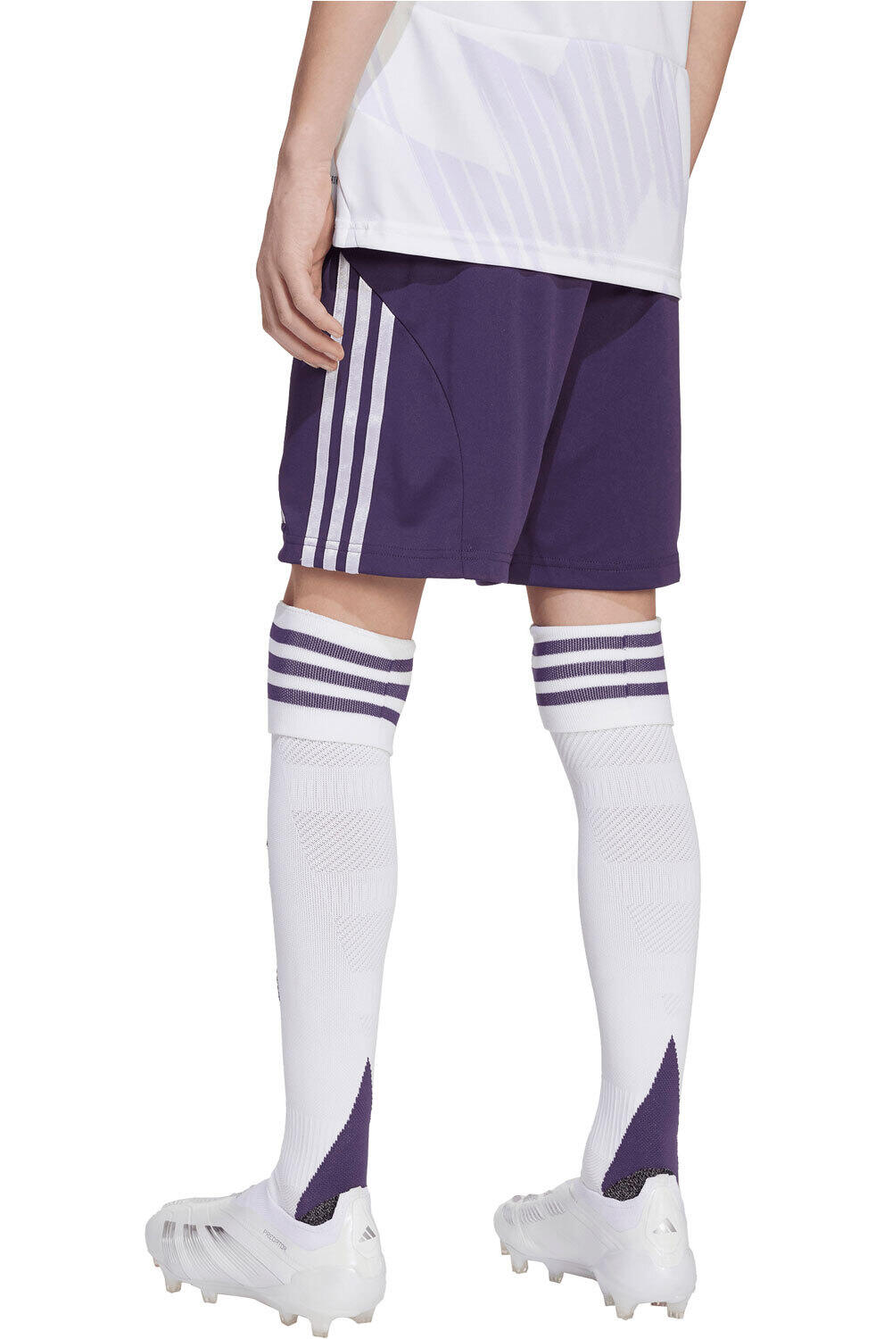 adidas pantalones fútbol oficiales niño M.UNITED 26 A SHO Y vista trasera