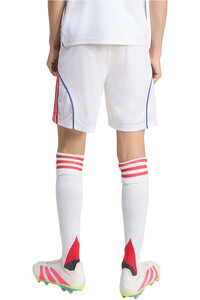 adidas pantalones fútbol oficiales niño O.LYON 26 H SHO Y vista trasera