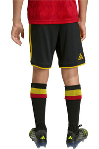 adidas pantalones fútbol oficiales niño PRIMERA EQUIPACION BELGICA 26 vista trasera