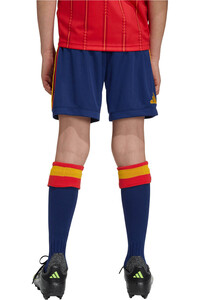 adidas pantalones fútbol oficiales niño PRIMERA EQUIPACION ESPANA 26 vista trasera