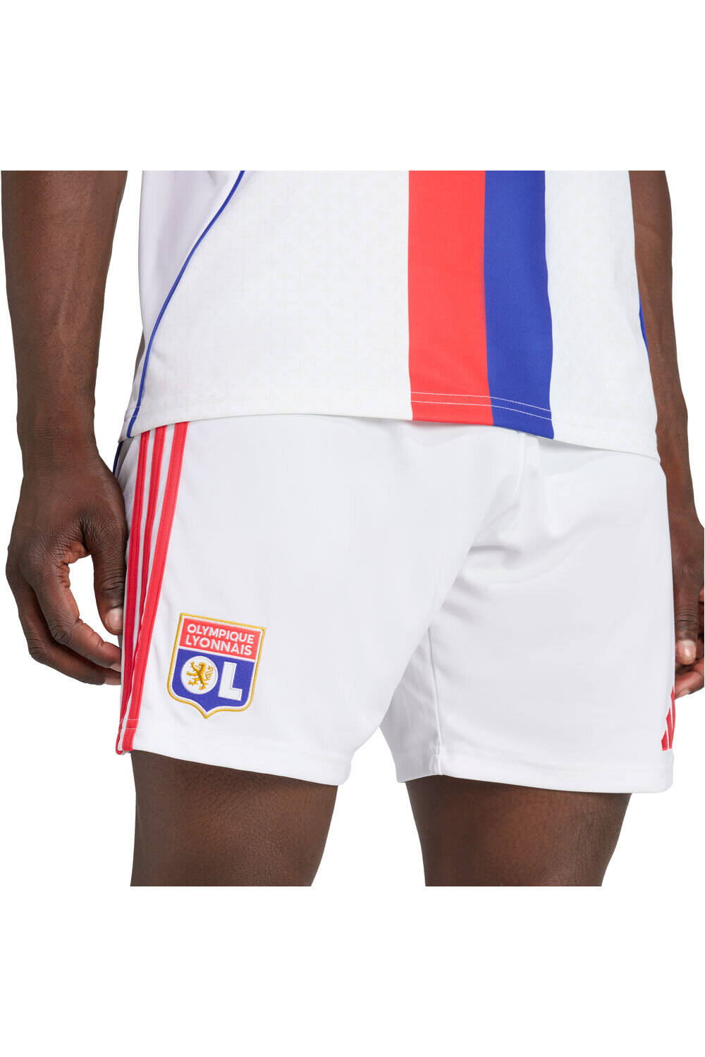 adidas pantalones fútbol oficiales O.LYON 26 H SHO vista detalle
