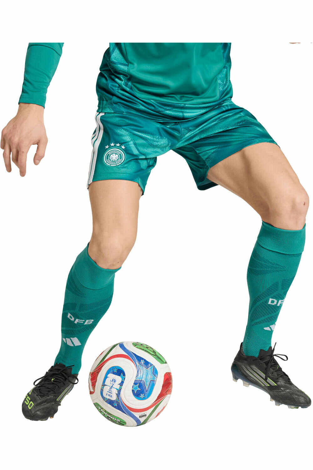 adidas pantalones fútbol oficiales PORTERO 1 EQUIPACIN ALEMANIA 26 vista detalle