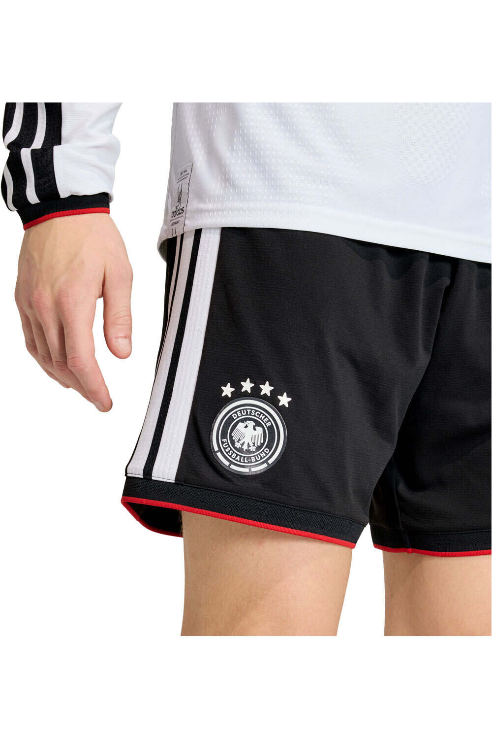 adidas pantalones fútbol oficiales PRIMERA EQUIPACIN ALEMANIA 26 vista detalle