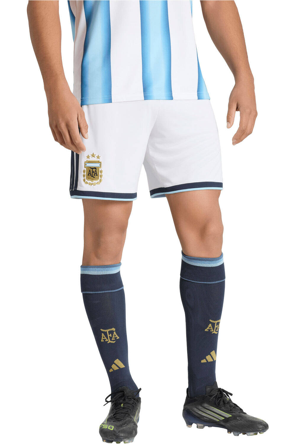 adidas pantalones fútbol oficiales PRIMERA EQUIPACIN ARGENTINA 26 vista frontal