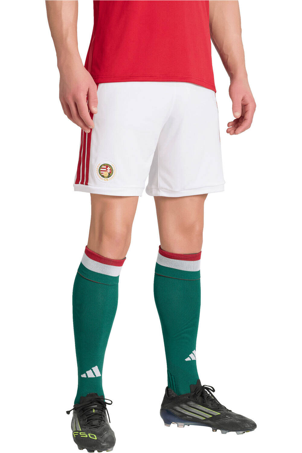 adidas pantalones fútbol oficiales PRIMERA EQUIPACION HUNGRIA 26 vista frontal