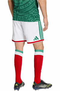 adidas pantalones fútbol oficiales PRIMERA EQUIPACION MEXICO 26 vista trasera