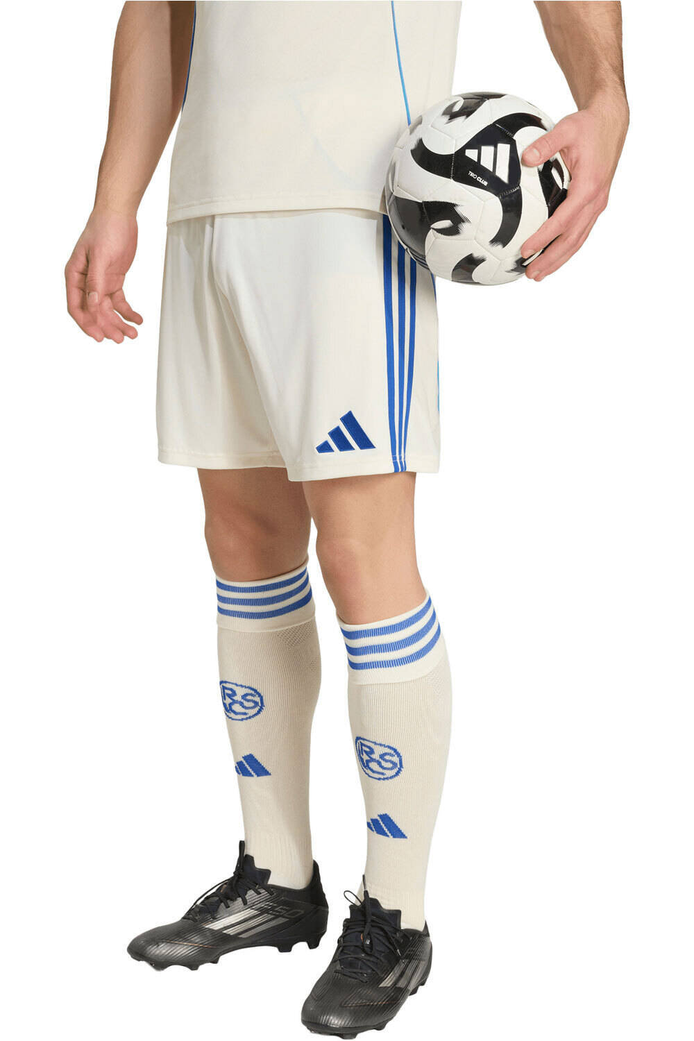 adidas pantalones fútbol oficiales RCSA A SHO vista frontal