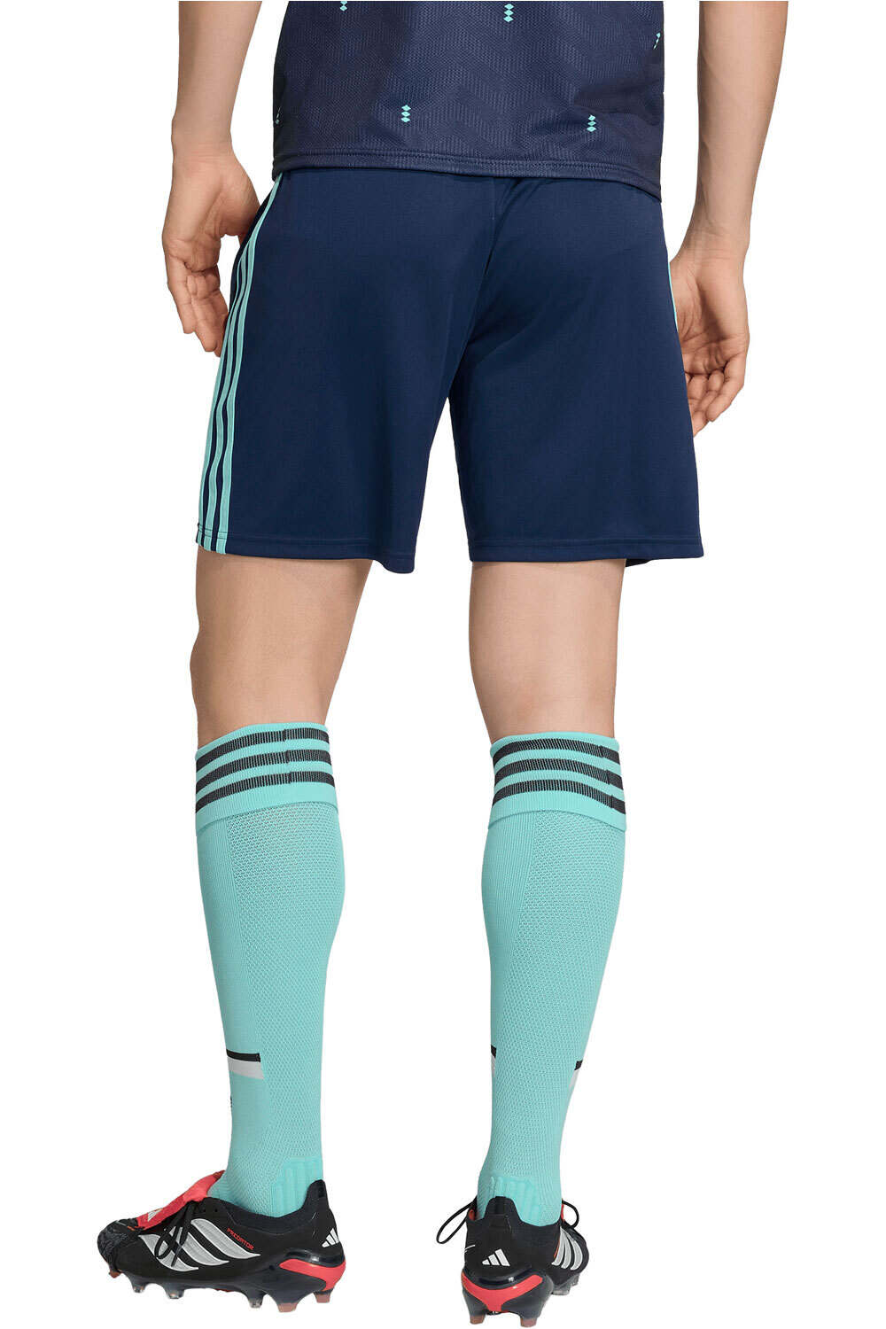 adidas pantalones fútbol oficiales SEGUNDA EQUIPACIN ALEMANIA 26 vista trasera