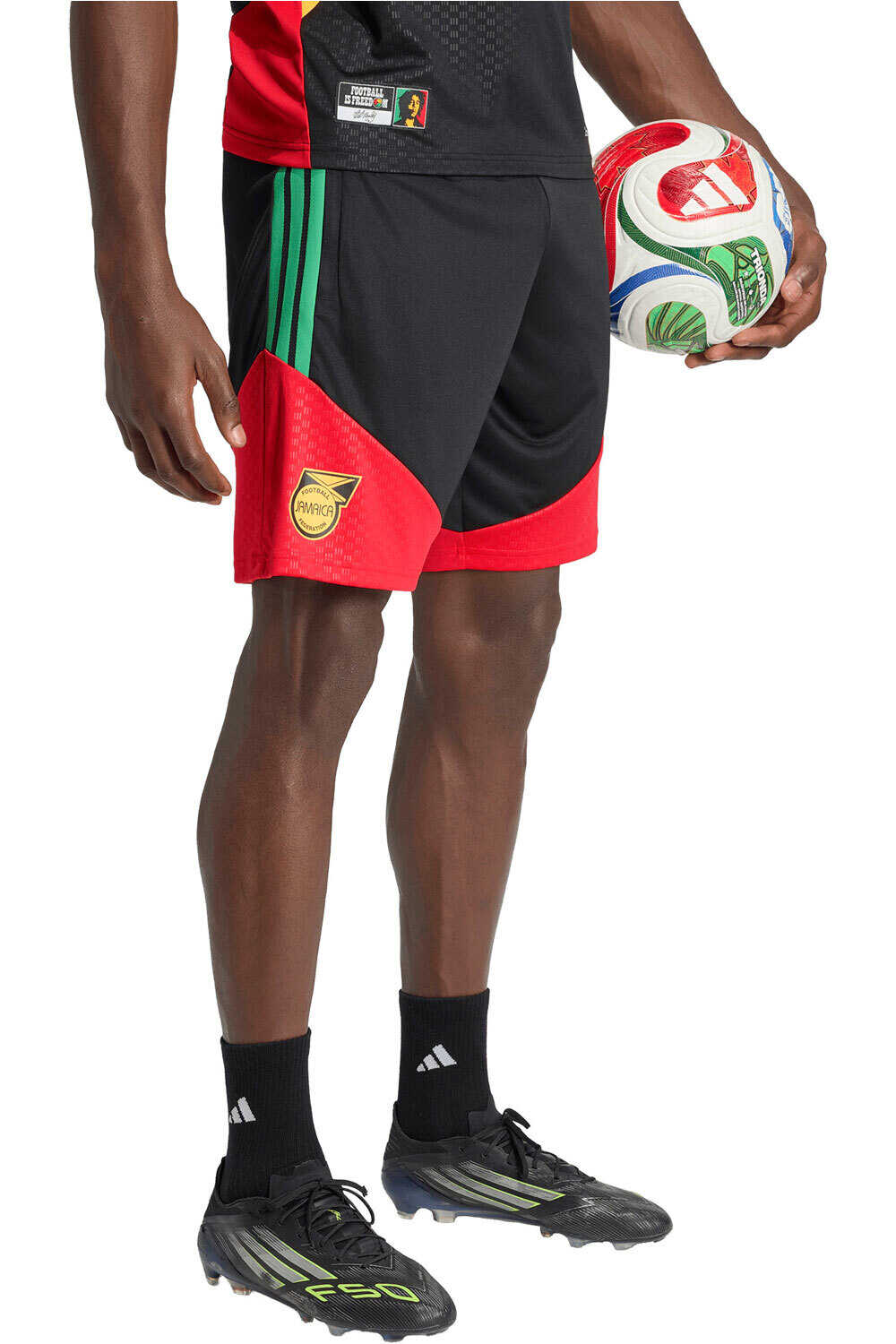 adidas pantalones fútbol oficiales TRAINING JAMAICA 26 TIRO vista frontal