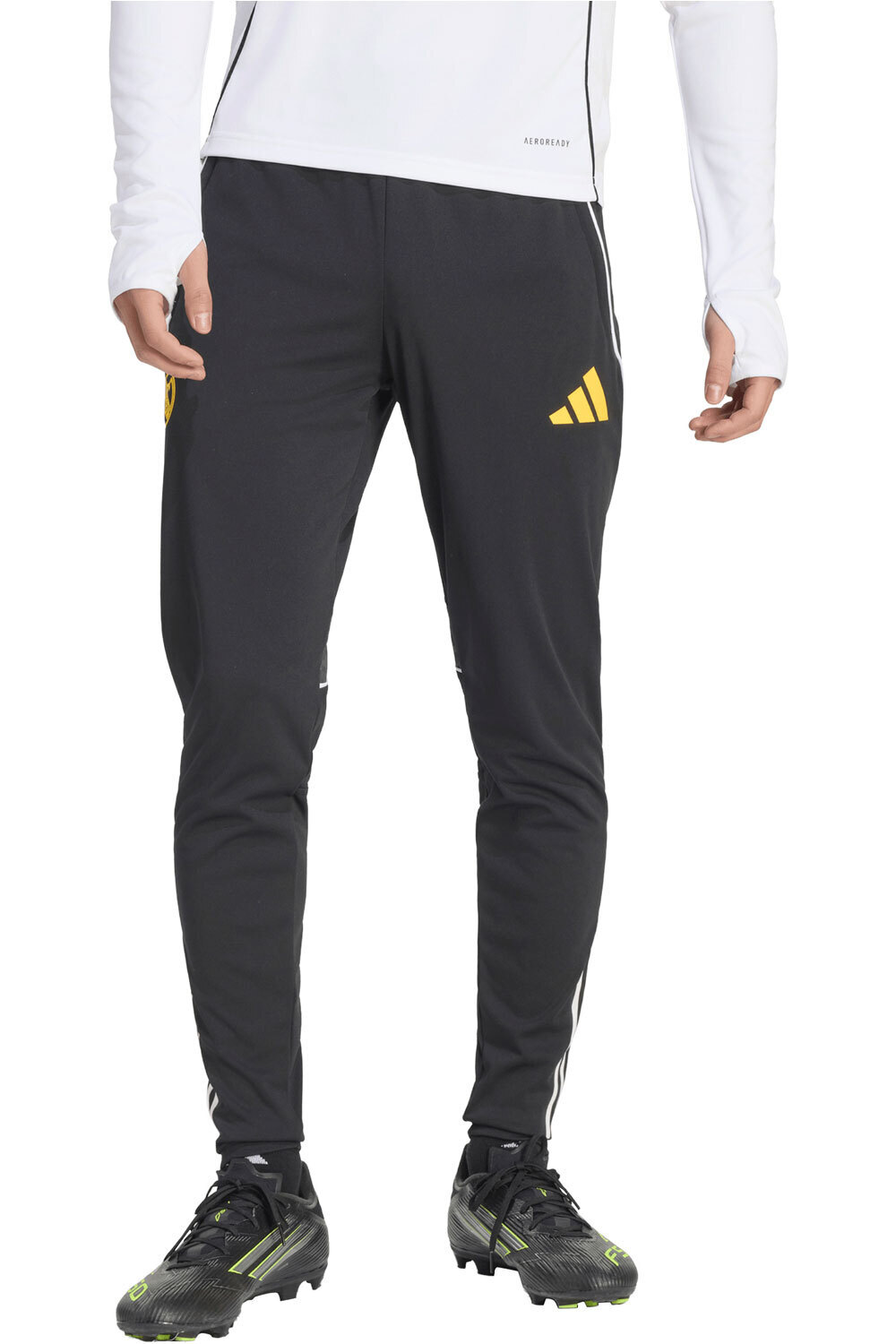 adidas pantalones futbol REAL MADRID AVENGERS 25/26 TIRO 25 vista frontal