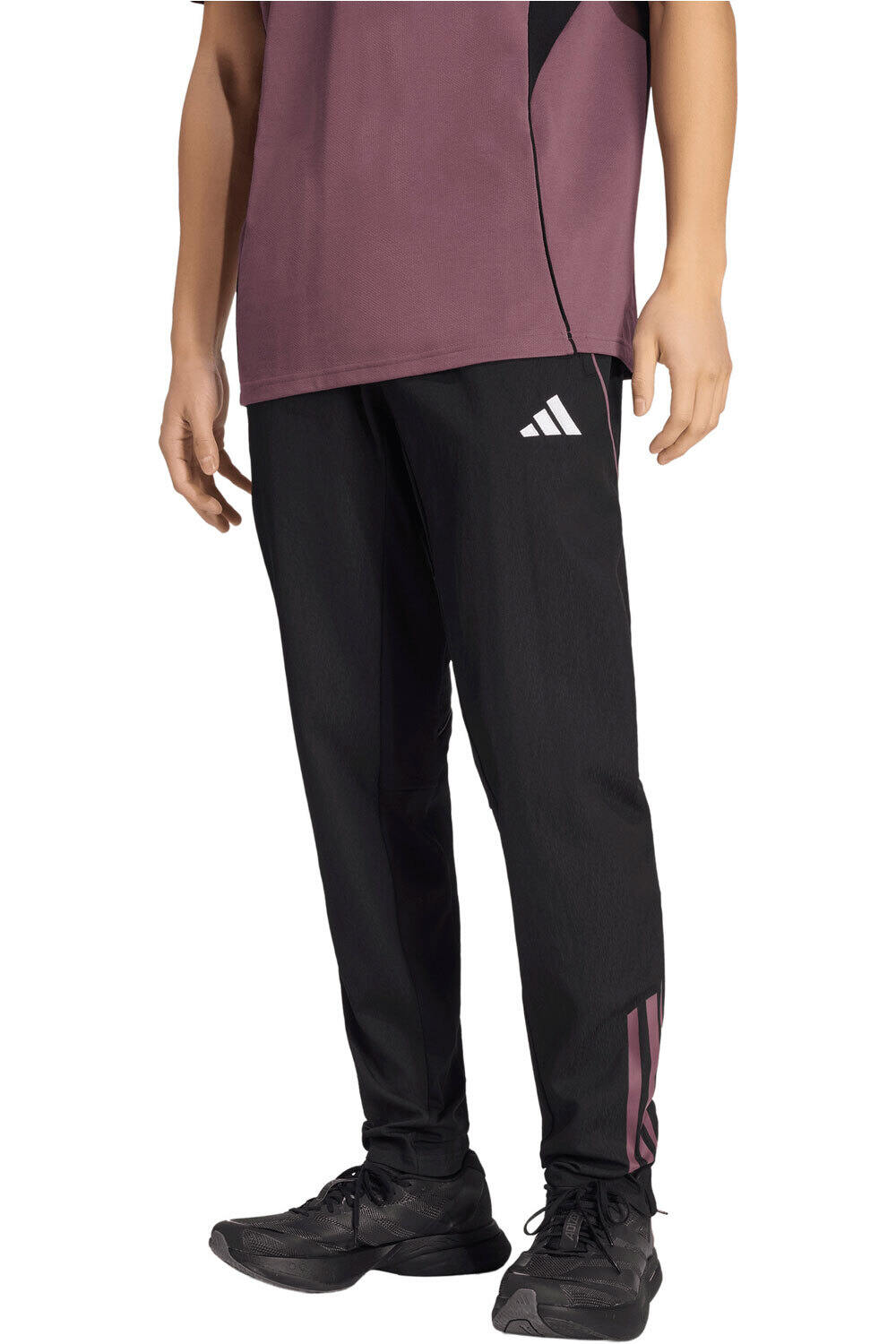 adidas pantalones futbol REAL MADRID TIRO 25 COMPETICION vista frontal