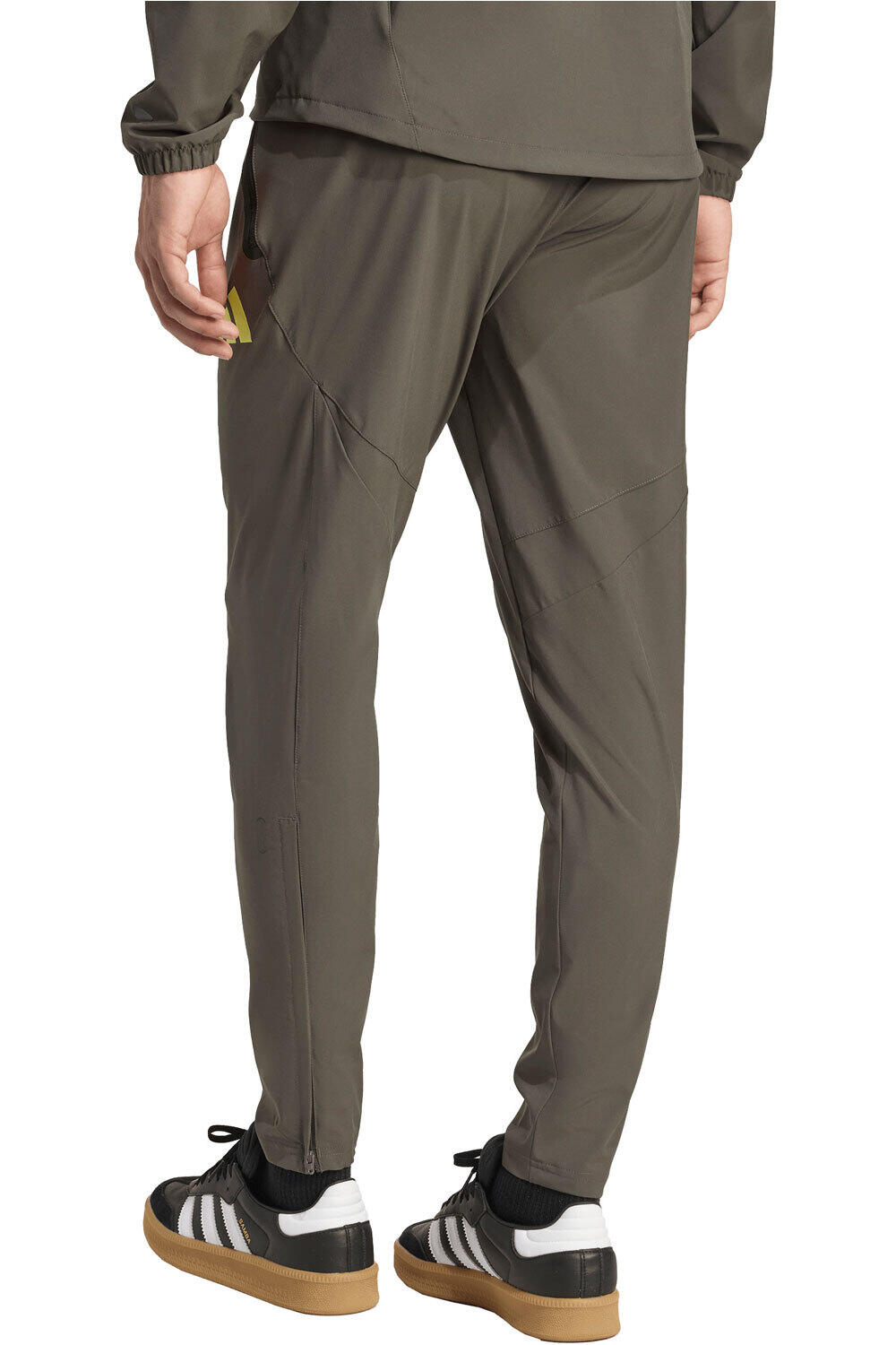 adidas pantalones futbol REAL MADRID TIRO 25 VIS TECH TRAVEL vista trasera