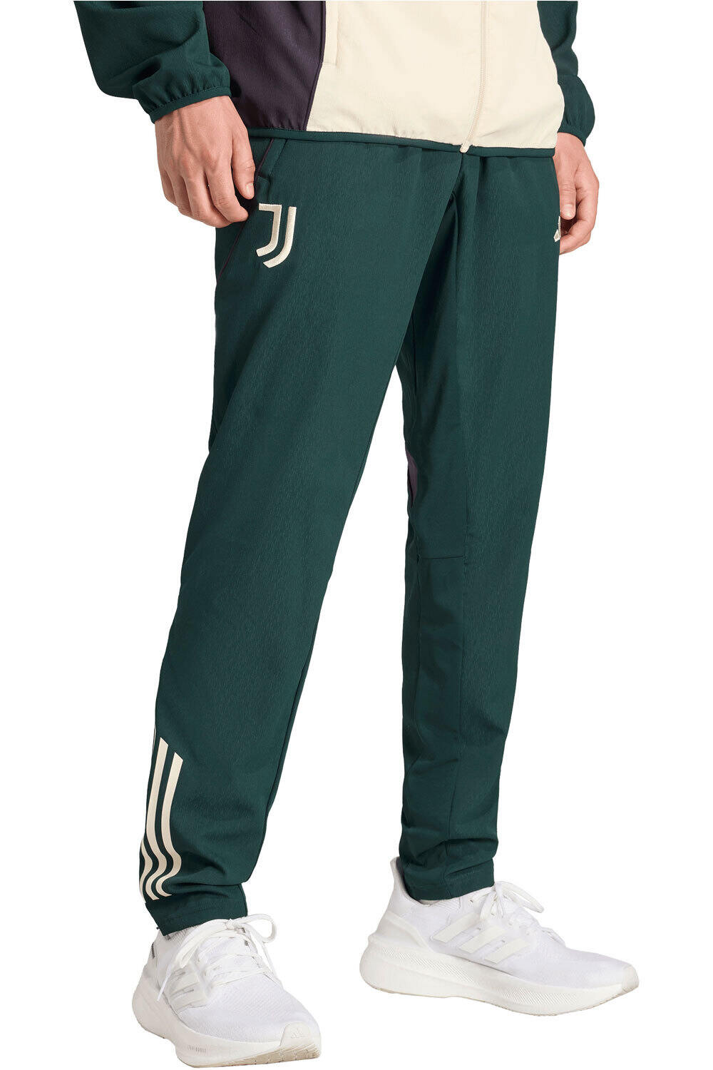 adidas pantalones largos futbol JUVENTUS 26 EU PRE PNT vista frontal