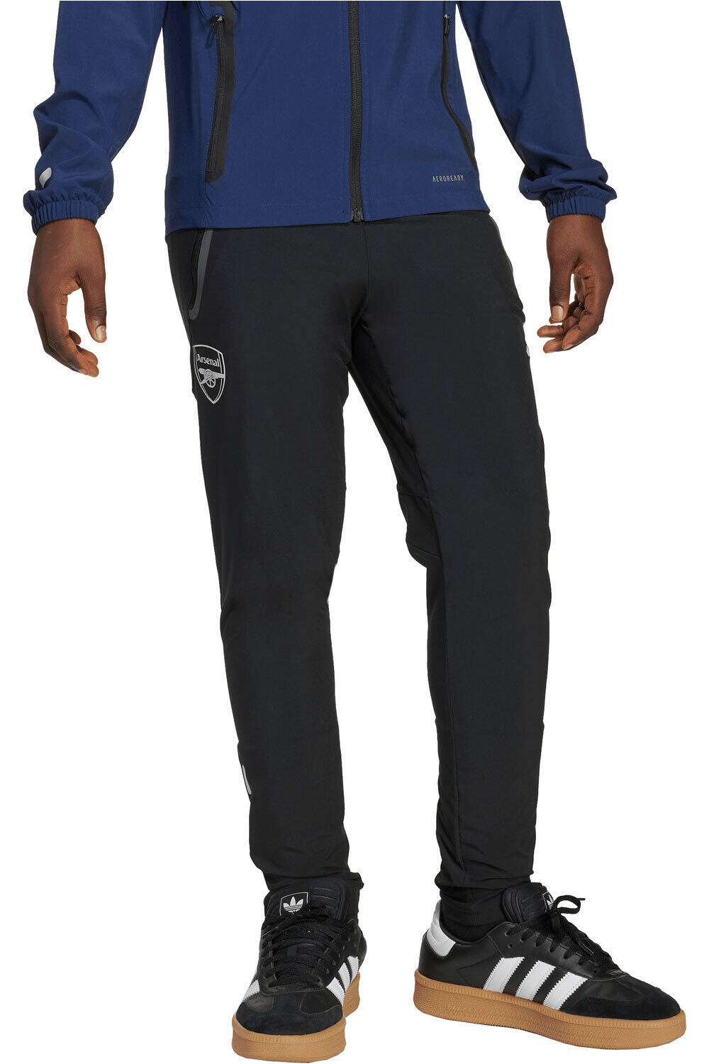 adidas pantalones largos futbol niño ARSENAL 26 C VT P Y vista frontal