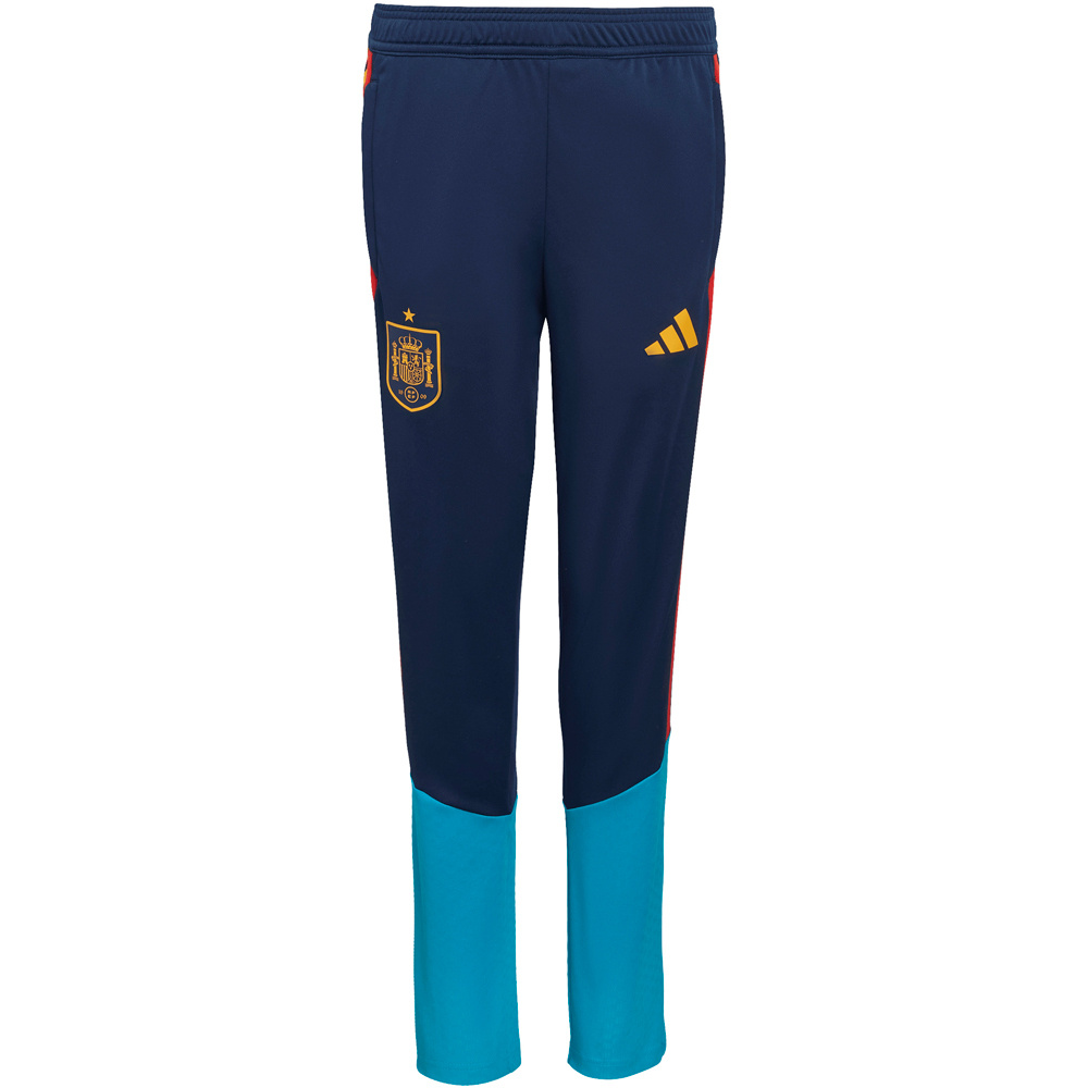 adidas pantalones largos futbol niño ESPAA 26 TR PNT Y vista frontal