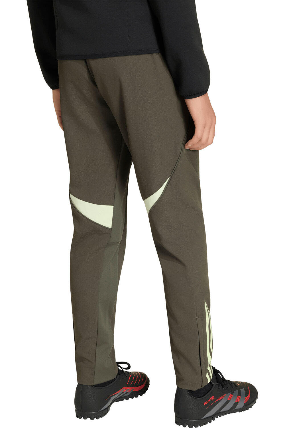 adidas pantalones largos futbol niño REAL MADRID TIRO 25 COMPET PRESENT vista trasera