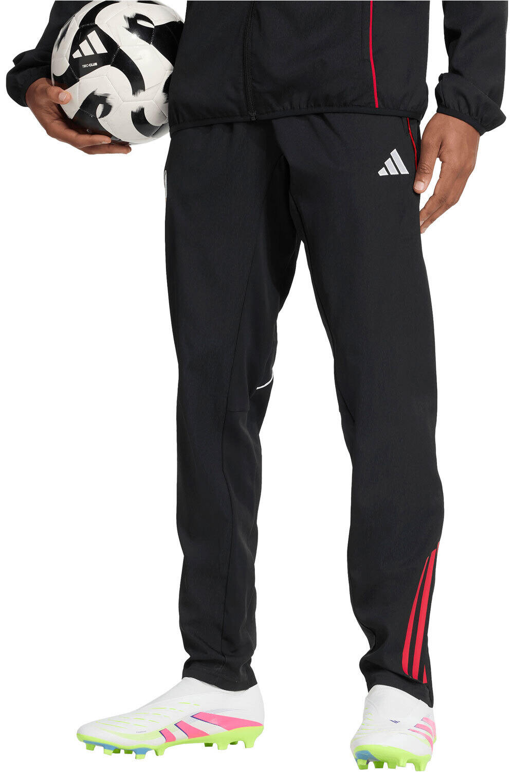 adidas pantalones largos futbol PRESENTACIN AJAX TIRO 25 COMPETITION vista frontal