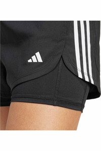 adidas pantalones y mallas cortas fitness mujer 2-IN-1 PACER vista detalle