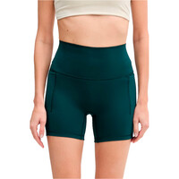 adidas pantalones y mallas cortas fitness mujer 3 STRIPES STUDIO ALL ME vista frontal