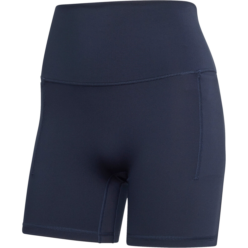 adidas pantalones y mallas cortas fitness mujer 3 STRIPES STUDIO ALL ME vista frontal