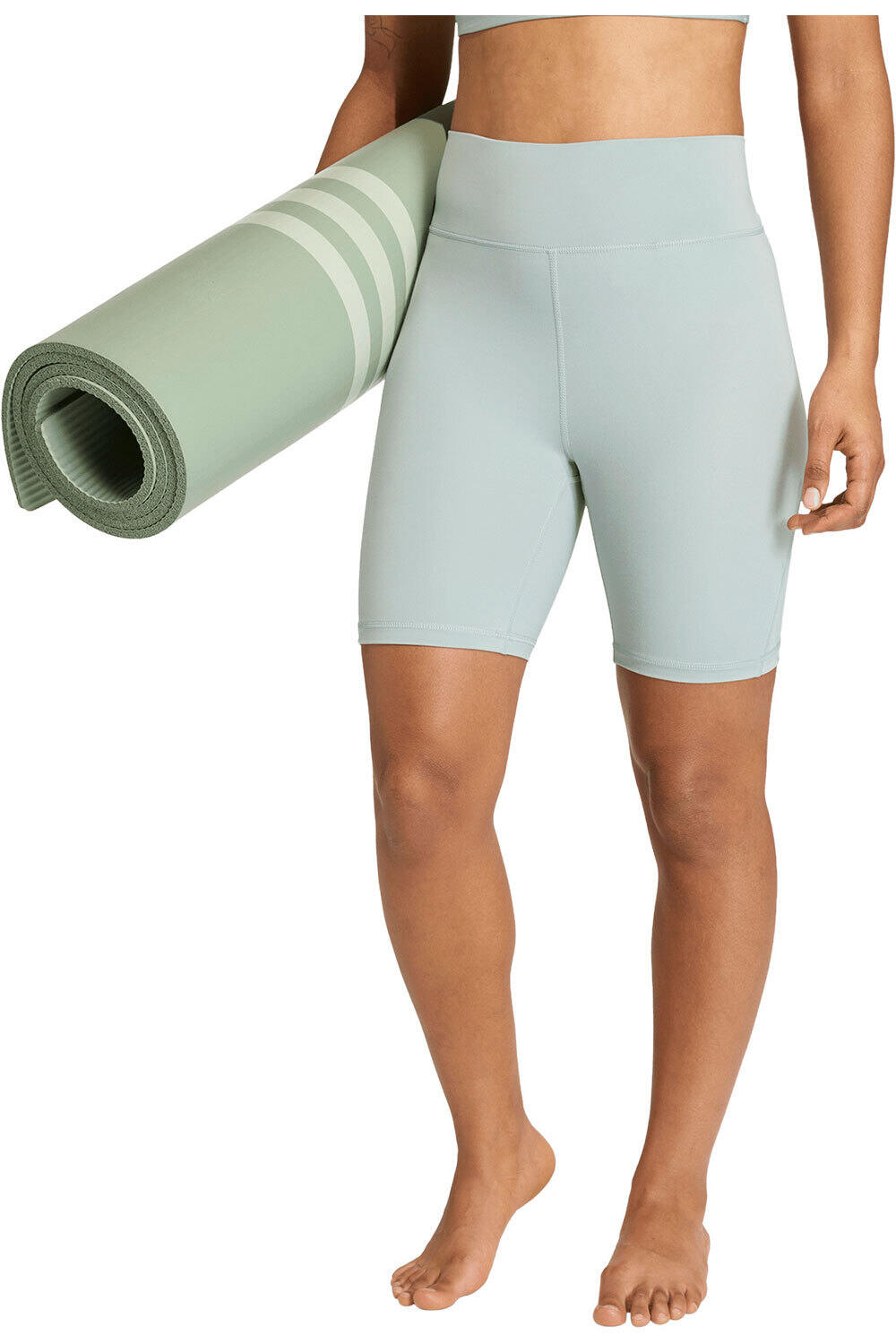 adidas pantalones y mallas cortas fitness mujer ALL ME ESSENTIALS 7-INCH vista frontal