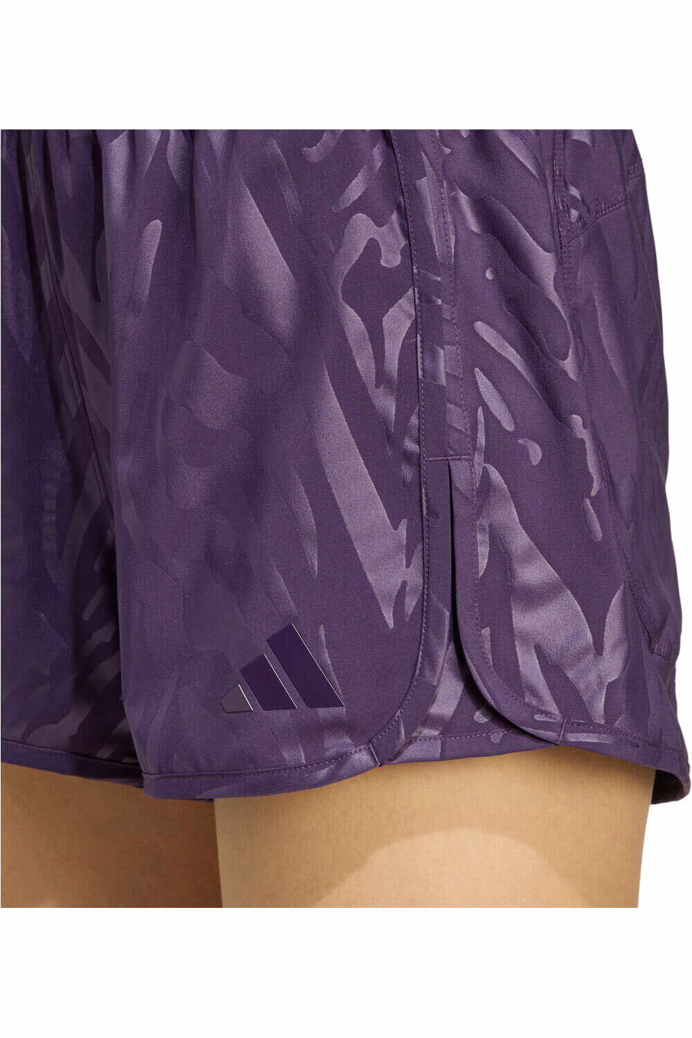 adidas pantalones y mallas cortas fitness mujer AOP PACER TRAINING WOVEN vista detalle