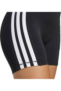 adidas pantalones y mallas cortas fitness mujer BODI OPTIME ESSENTIALS 3 STRIPES 03