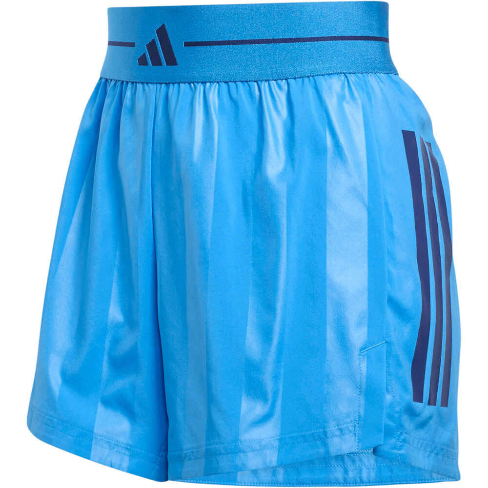 adidas pantalones y mallas cortas fitness mujer HYPERGLAM EMBOSS WOVEN 04