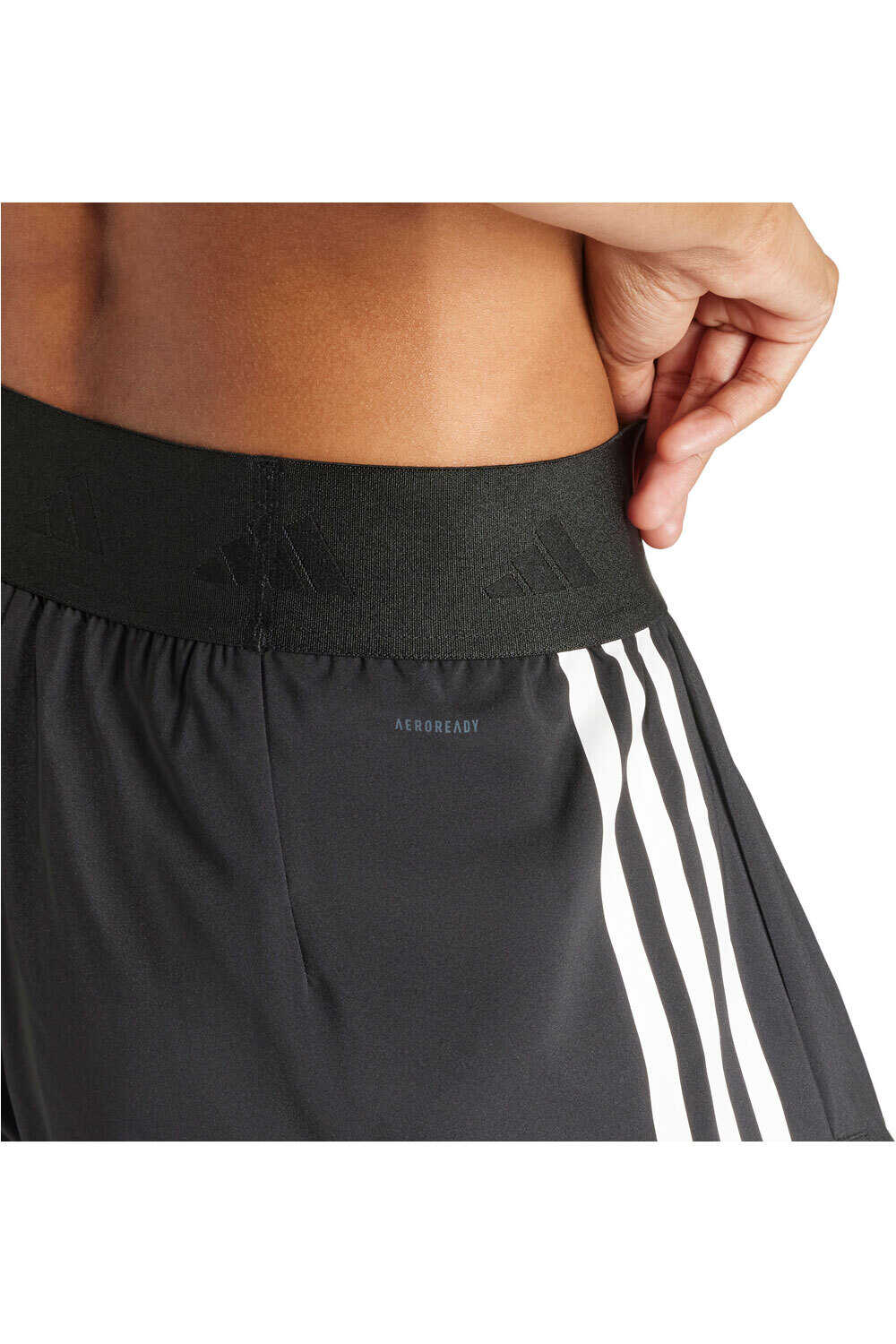 adidas pantalones y mallas cortas fitness mujer HYPERGLAM WOVEN 03